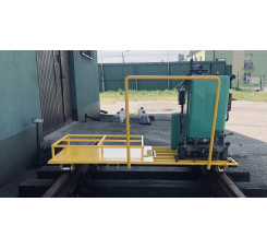 WÓZEK KOLEJOWY DO SZYN TRAMWAJOWYCH DO PIŁY DO CIĘCIA ASFALTU