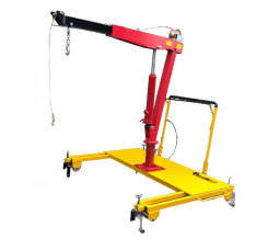 WÓZEK KOLEJOWY Z ŻURAWIEM