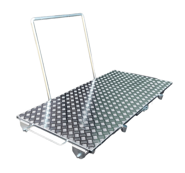 WÓZEK RĘCZNY, PLATFORMOWY, DWUTOKOWY WA1000 (na kołach aluminiowych izolowanych)