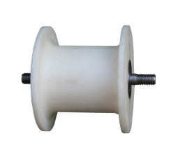 KOŁO POLIAMIDOWE TYPU H 90mm kompletne