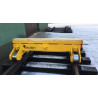 WÓZEK DO TRANSPORTU SZYN I PODKŁADÓW KTR-15 10T NA TOR 1435mm (na kołach stalowych fi-300)