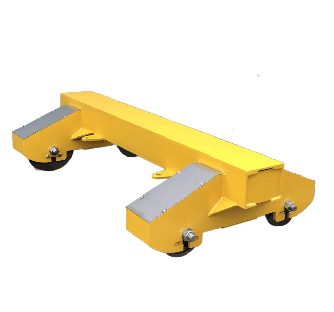 WÓZ DO TRANSPORTU SZYN I PODKŁADÓW KTR-15 10 T (na kołach stalowych fi-300 - bez belki skrętnej)