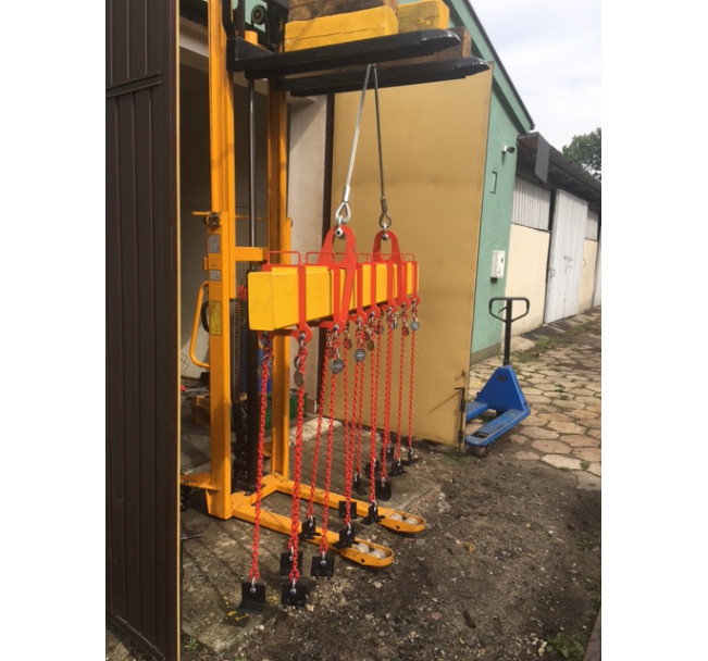 TRAWERS DO PODNOSZENIA PODKŁADÓW KOLEJOWYCH