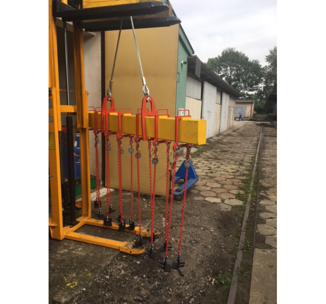 TRAWERS DO PODNOSZENIA PODKŁADÓW KOLEJOWYCH