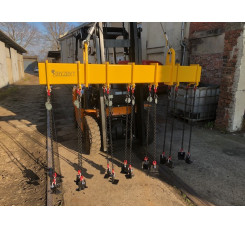 TRAWERS DO PODNOSZENIA PODKŁADÓW KOLEJOWYCH