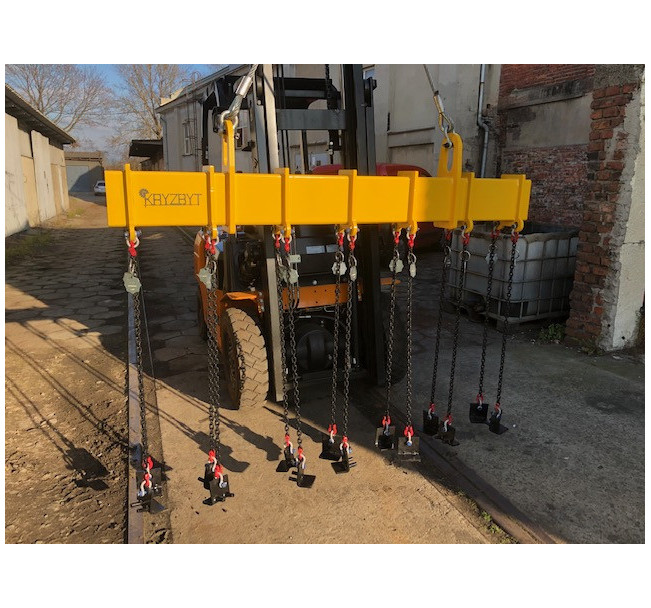 TRAWERS DO PODNOSZENIA PODKŁADÓW KOLEJOWYCH