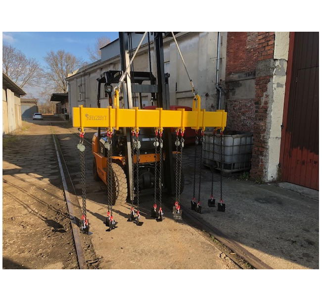 TRAWERS DO PODNOSZENIA PODKŁADÓW KOLEJOWYCH