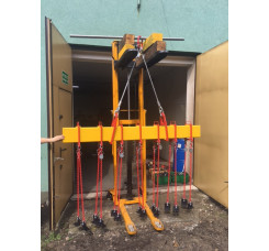 TRAWERS DO PODNOSZENIA PODKŁADÓW KOLEJOWYCH