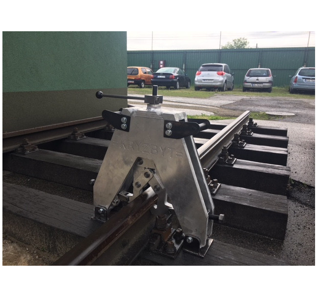 STOJAK DO SPAWANIA SZYN