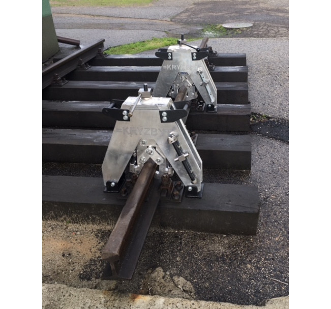 STOJAK DO SPAWANIA SZYN