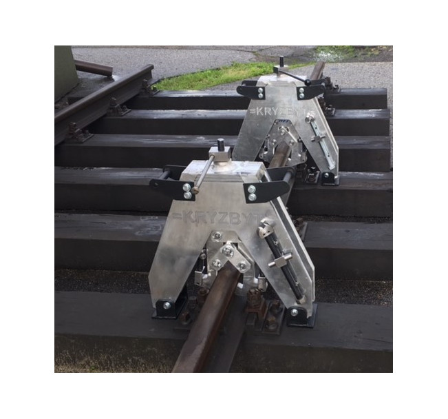 STOJAK DO SPAWANIA SZYN