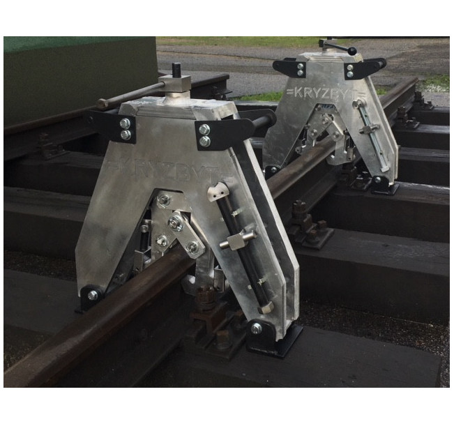 STOJAK DO SPAWANIA SZYN