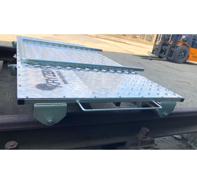 WÓZEK RĘCZNY, PLATFORMOWY, DWUTOKOWY WP1000 (na kołach poliamidowych)