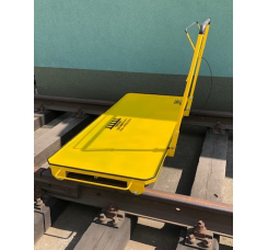 WÓZEK RĘCZNY, PLATFORMOWY, DWUTOKOWY W900 (na kołach aluminiowych izolowanych)