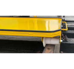 WÓZEK RĘCZNY, PLATFORMOWY, DWUTOKOWY W900 (na kołach polimidowych)