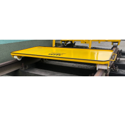 WÓZEK RĘCZNY, PLATFORMOWY, DWUTOKOWY W900 (na kołach polimidowych)