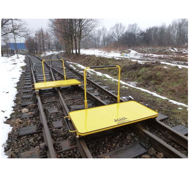 WÓZEK RĘCZNY, PLATFORMOWY, DWUTOKOWY W900 (na kołach polimidowych)