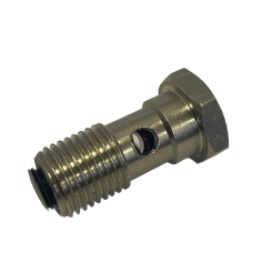 ŚRUBA 1/4x30 D7 Z ZAWORKIEM ROBEL