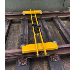 WÓZEK CZTEROKOŁOWY DO ZAKRĘTARKI ROBEL (na kołach aluminiowych izolowanych)