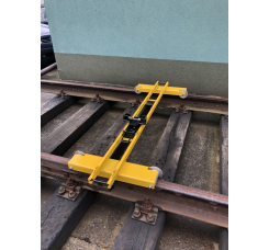 WÓZEK CZTEROKOŁOWY DO ZAKRĘTARKI ROBEL (na kołach aluminiowych izolowanych)