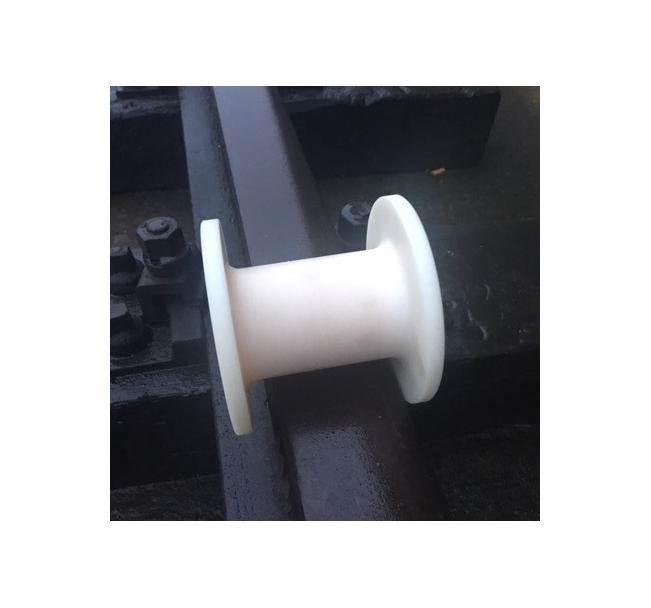 KOŁO POLIAMIDOWE TYPU H WÓZKA DWUKOŁOWEGO ZAKRĘTARKI ROBEL 30.82