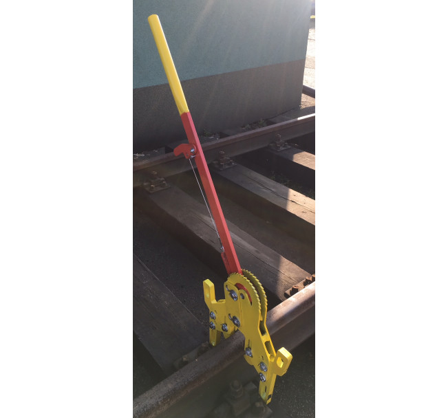 PRZYRZĄD RĘCZNY DO PODNOSZENIA SZYN KOLEJOWYCH - GITARA