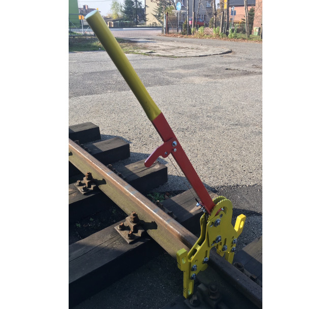 PRZYRZĄD RĘCZNY DO PODNOSZENIA SZYN KOLEJOWYCH - GITARA